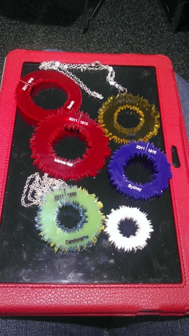 lasercut jewellery based on climate data