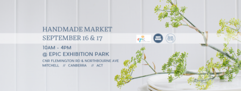 Handmade Market September 16 & 17 10am - 4pm @ EPIC Exhibition Park