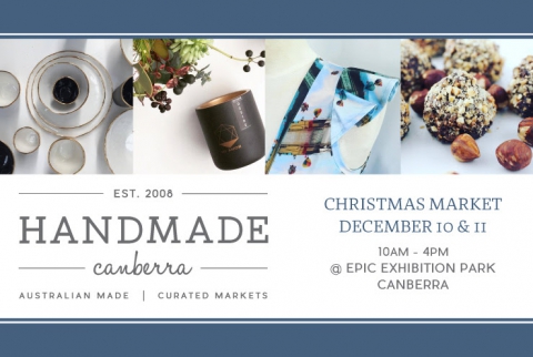 Handmade Canberra Christmas Market December 10 & 11