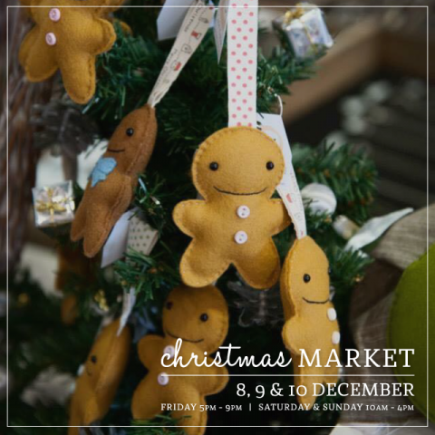 Christmas Market 8,9 & 10 December