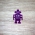 Purple HappyBot badge