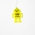 Yellow HappyBot necklace
